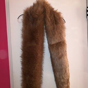 faux fur scarf